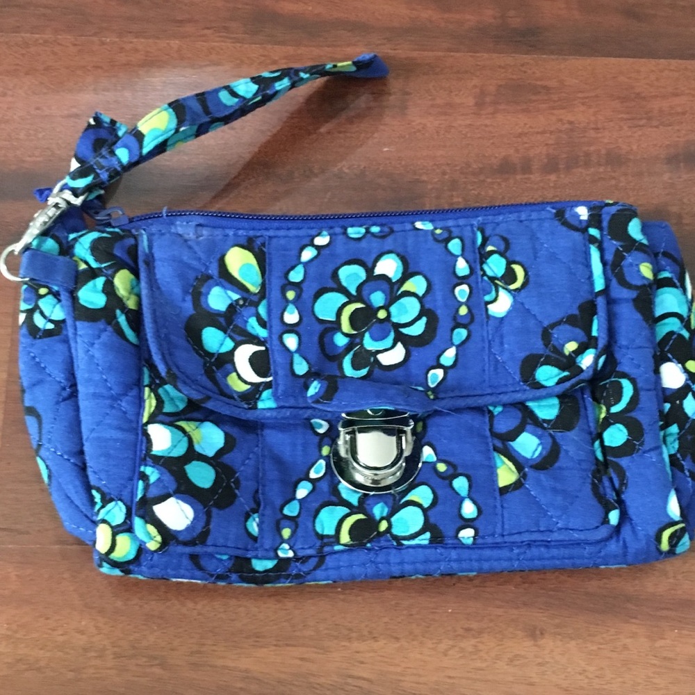 Blue Lily Bloom Mini Bag